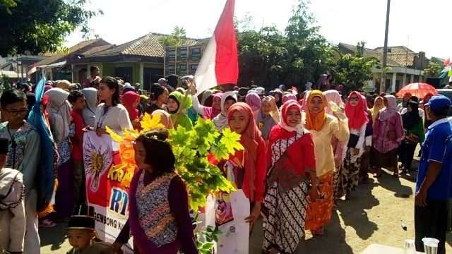 Perayaaan HUT Ke-73 RI Desa Gembong Kulon Kab. Tegal